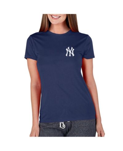 Concepts Sport Women's Navy New York Yankees Marathon Knit Top