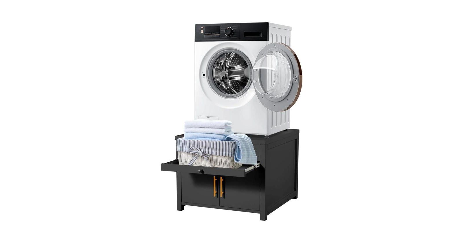 AECOJOY Laundry Pedestal, 700 LBS Capacity Washer Dryer Pedestal, 29''29''23''H Washer and Dryer Stand