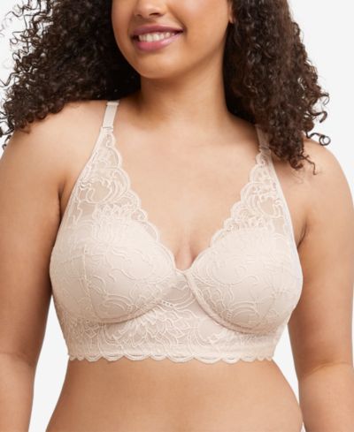 Maidenform Женский кружевной сетчатый бралетт без косточек DM1188