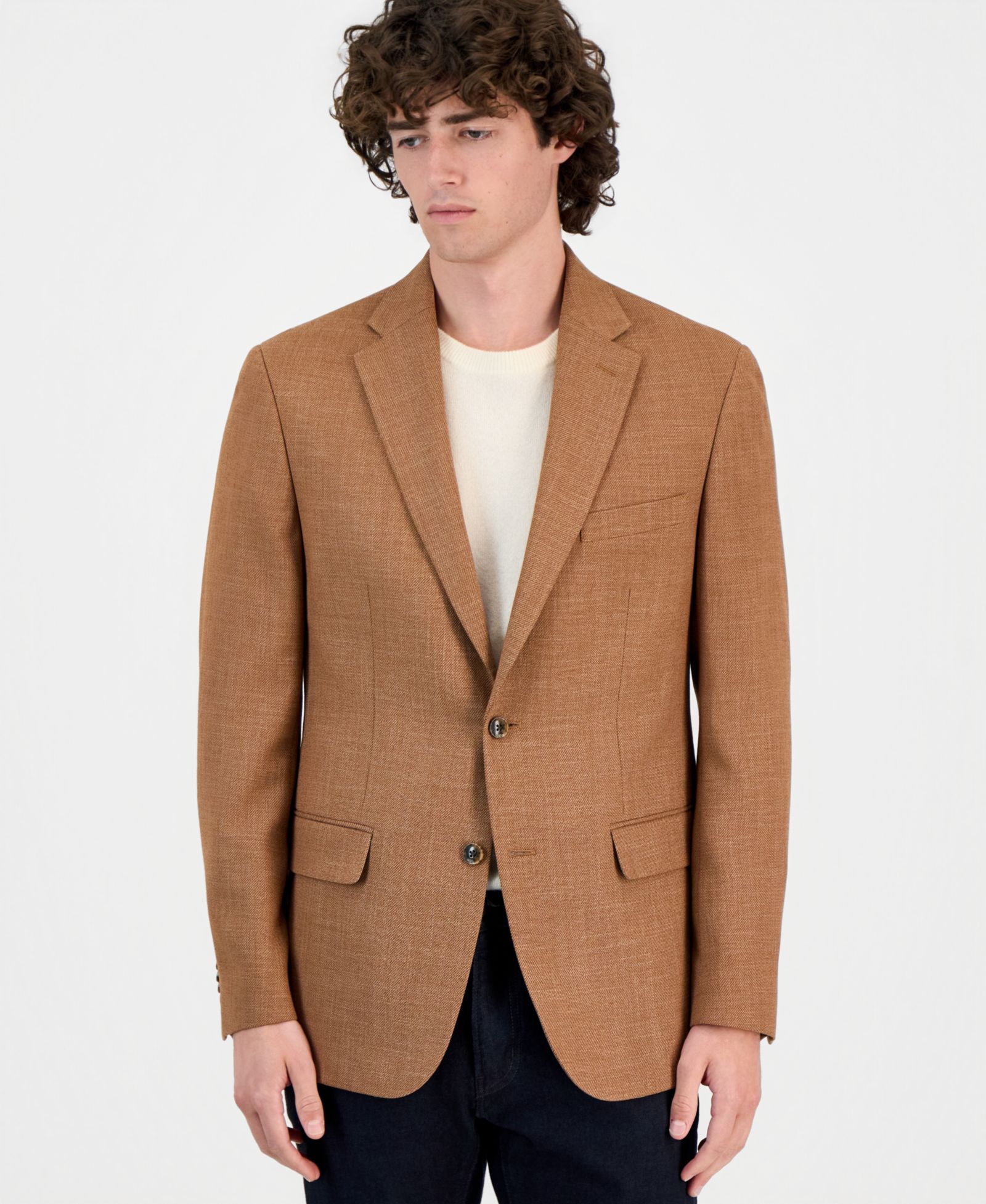 Tommy Hilfiger Men's Modern-Fit Solid Sport Coat