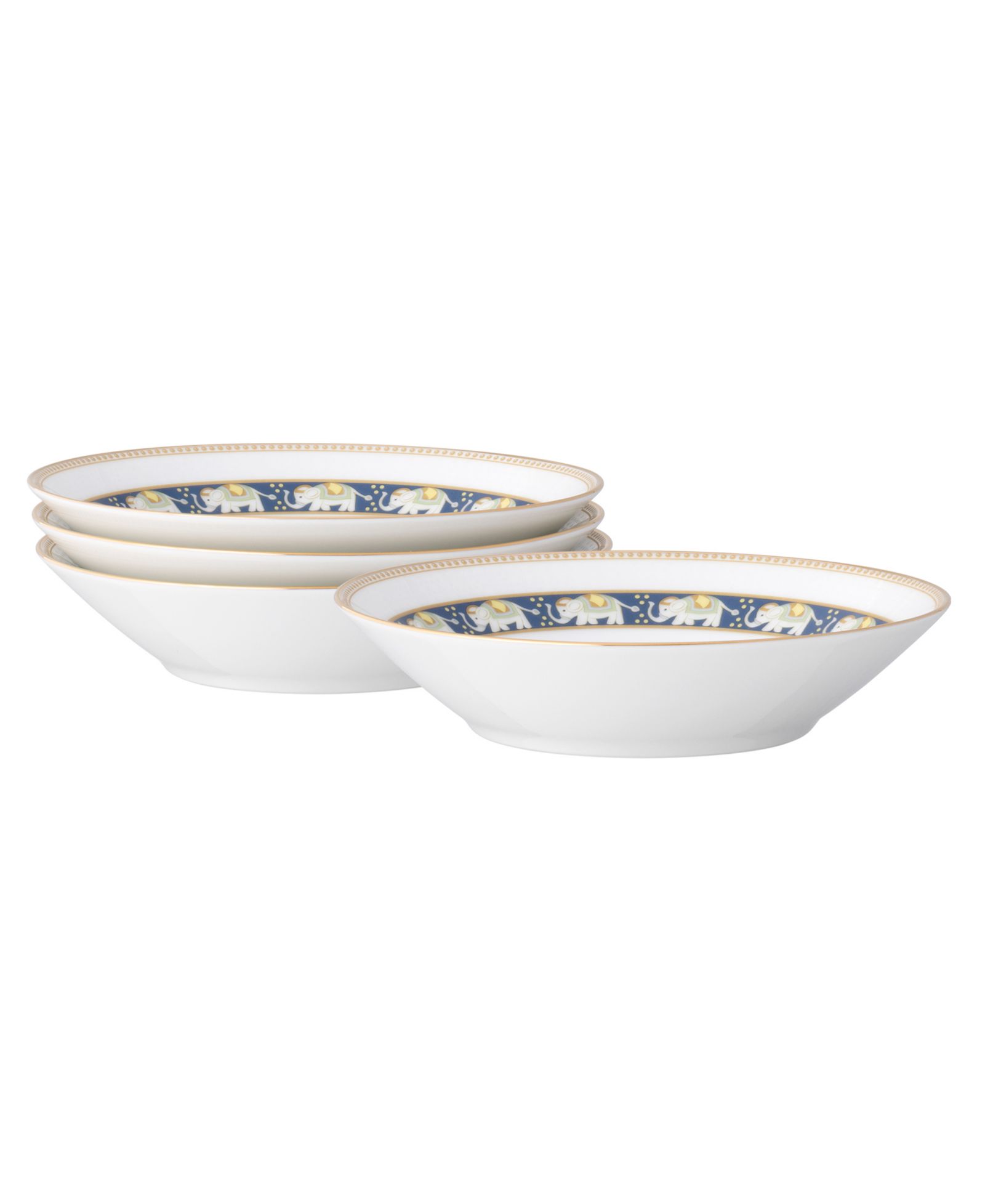 Noritake Tusker набор из 4 фруктовых мисок, 4 oz.