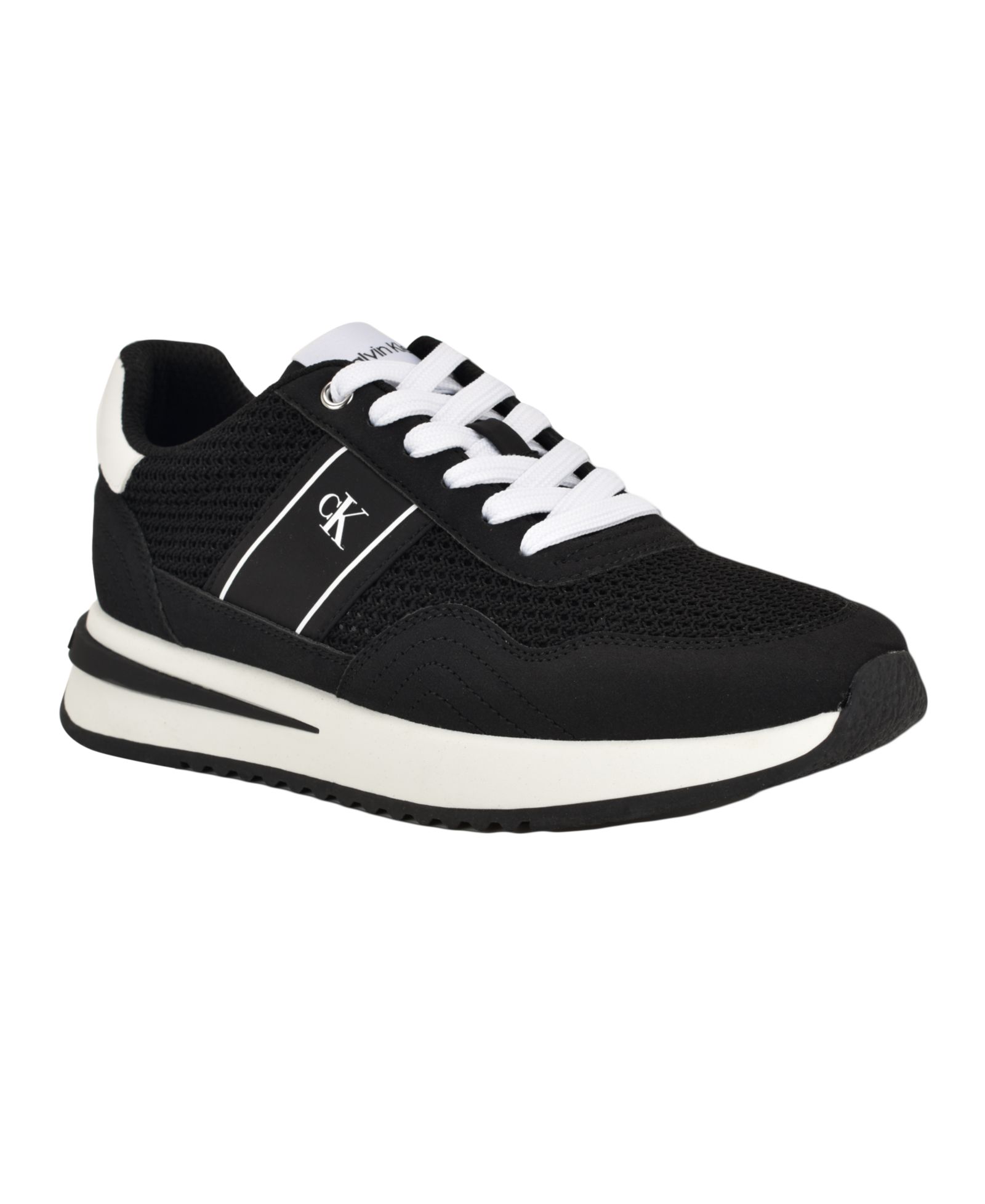 Женские ретро кроссовки Calvin Klein Palimer Mesh Lace-Up