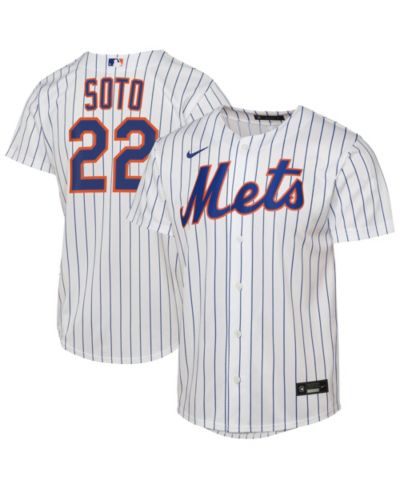 Джерси Nike Juan Soto New York Mets для мальчиков и девочек