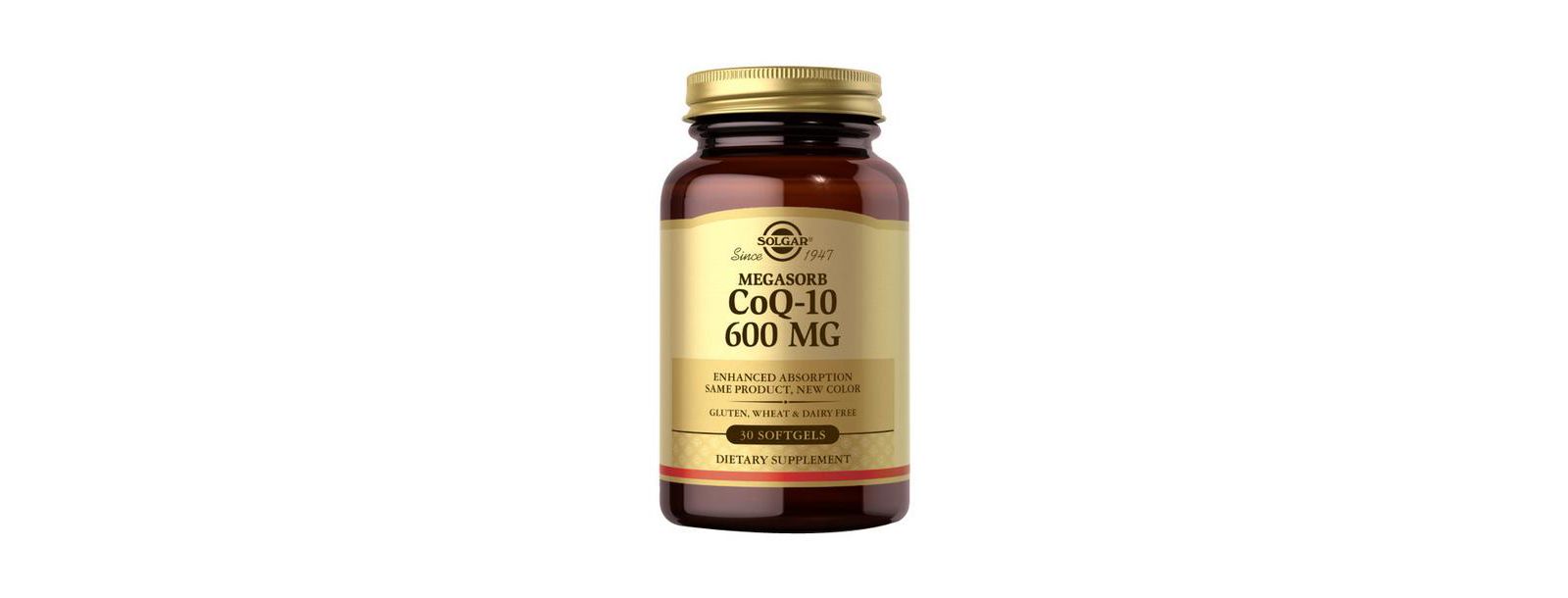 Solgar Megasorb CoQ-10, 600 мг, 30 мягких гелей