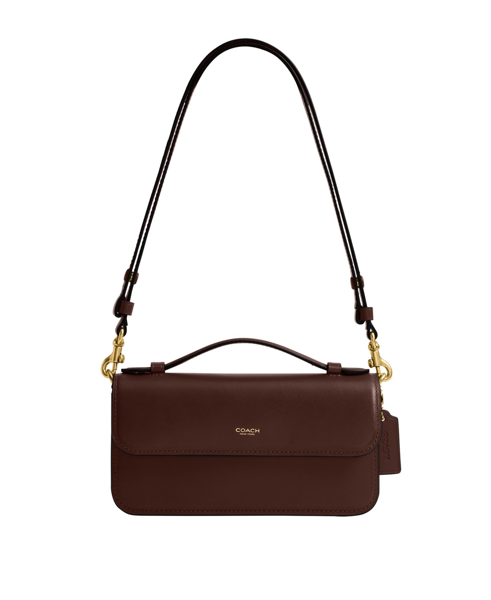 COACH Elora Small Leather Top Handle Shoulder Bag