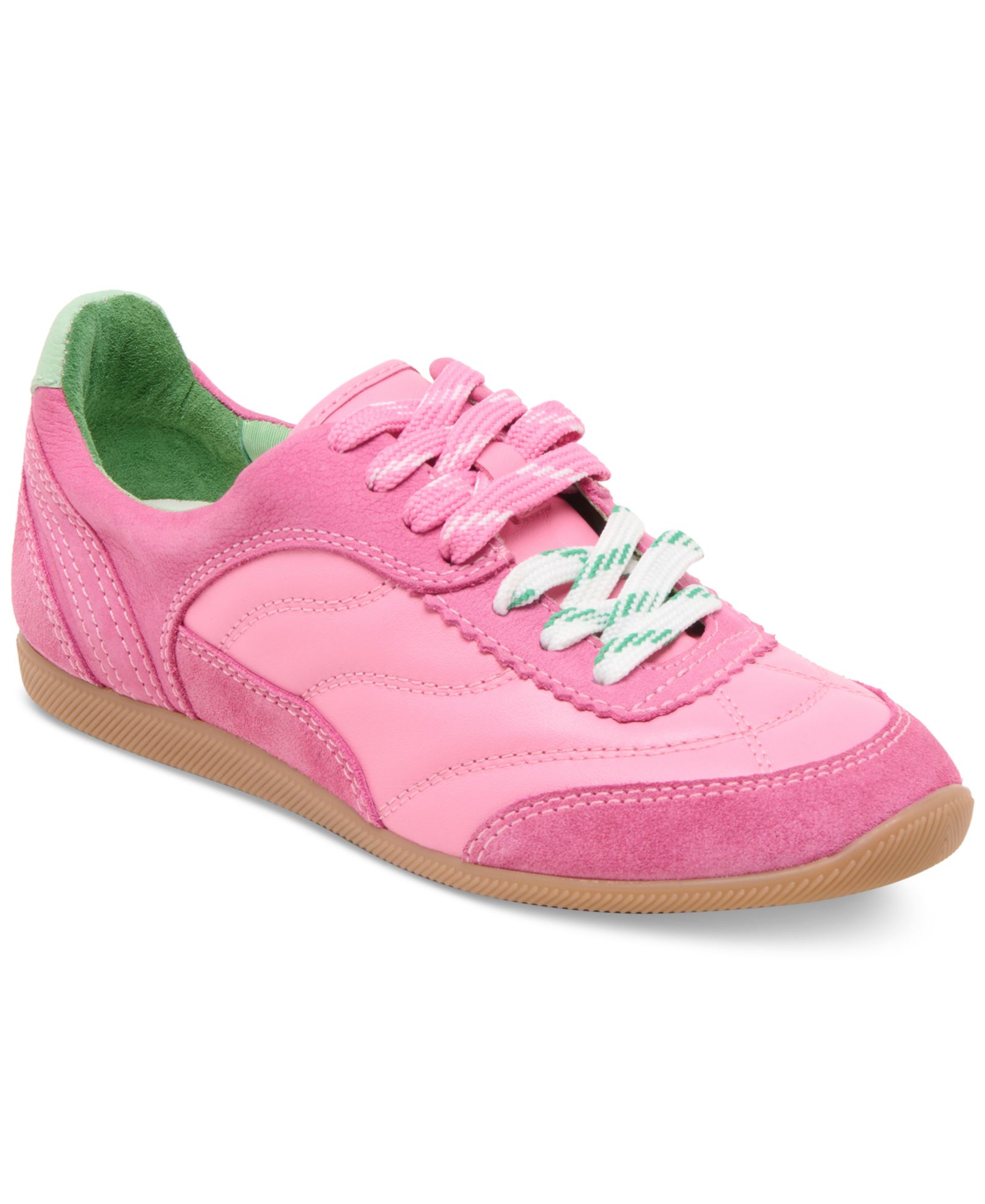 Dolce Vita Women's Laini Contrast Lace-Up Low Profile Jogger Sneakers