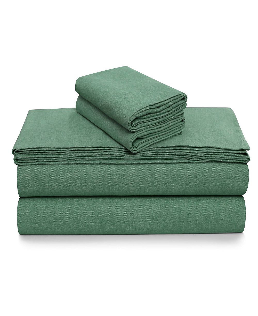 Tribeca Living Portuguese Cotton 2-Pc. Pillowcase Set, Standard