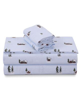 Комплект простыней Tribeca Living Portuguese Cotton 4-Pc. Extra Deep Pocket, King