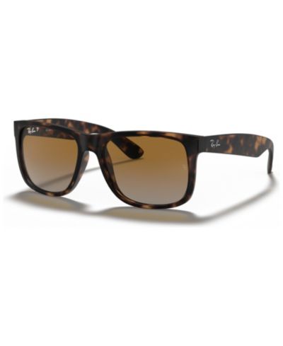 Ray-Ban Men's Polarized Sunglasses, Justin Classic RB4165