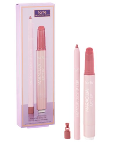 Tarte™ 2-Pc. Maracuja Juicy Lip Rose Lip Liner and Lip Balm Duo Set
