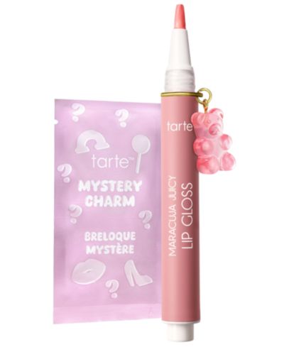 Tarte™ Limited-Edition Maracuja Juicy Lip Gloss with Charm, 0.1 oz.