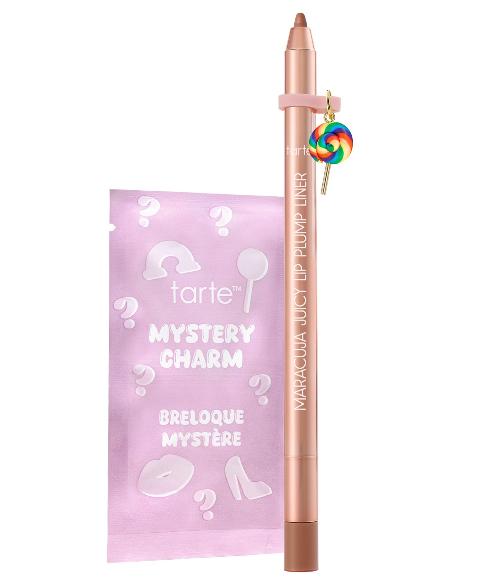 Бальзам для губ Tarte™ Limited-Edition Maracuja Juicy Lip Plump Liner with Charm 0.017 oz.