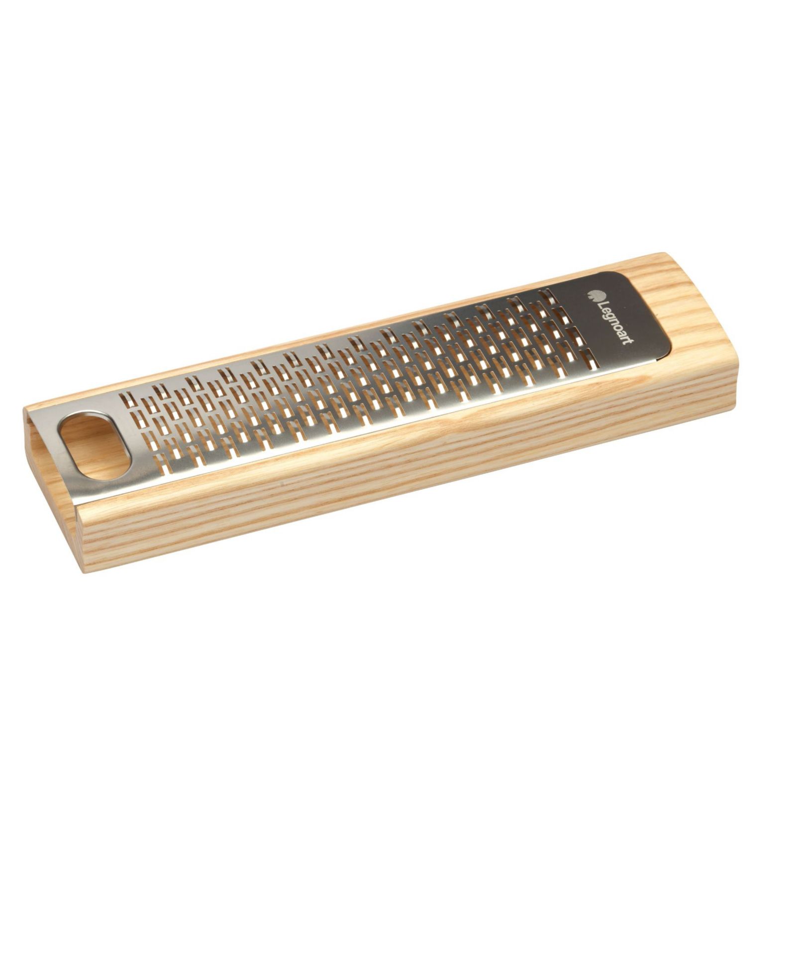Legnoart Multi-Function Grater with stainless steel blade and Ashwood box