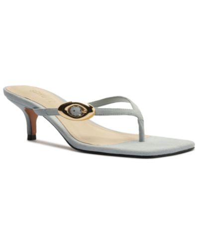 Schutz Women's Miriam Kitten Heel Dress Sandals