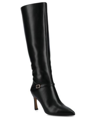 Journee Collection Women's Elara Stiletto Knee High Dress Boots