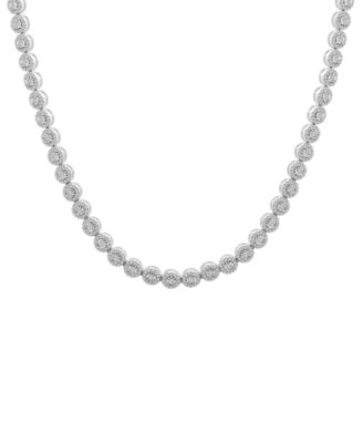 Wrapped in Love? Diamond 22" Necklace (2 ct. t.w.) in Sterling Silver, Macy's Exclusive