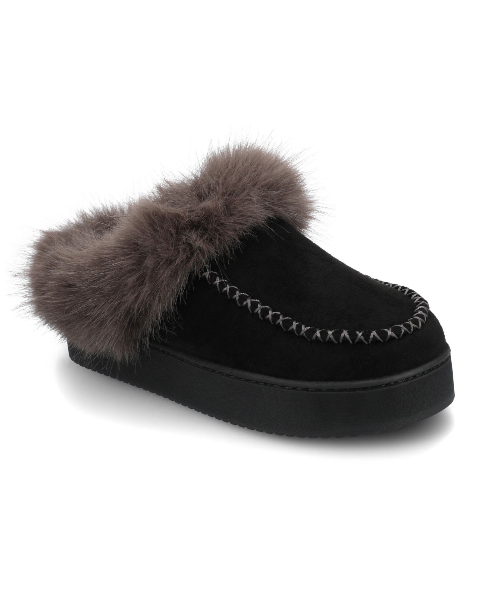 Женские уютные тапочки на платформе Journee Collection Taran