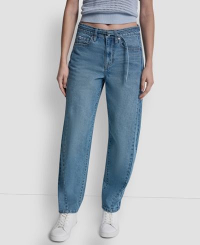 Женские джинсы DKNY Jeans с завышенной талией