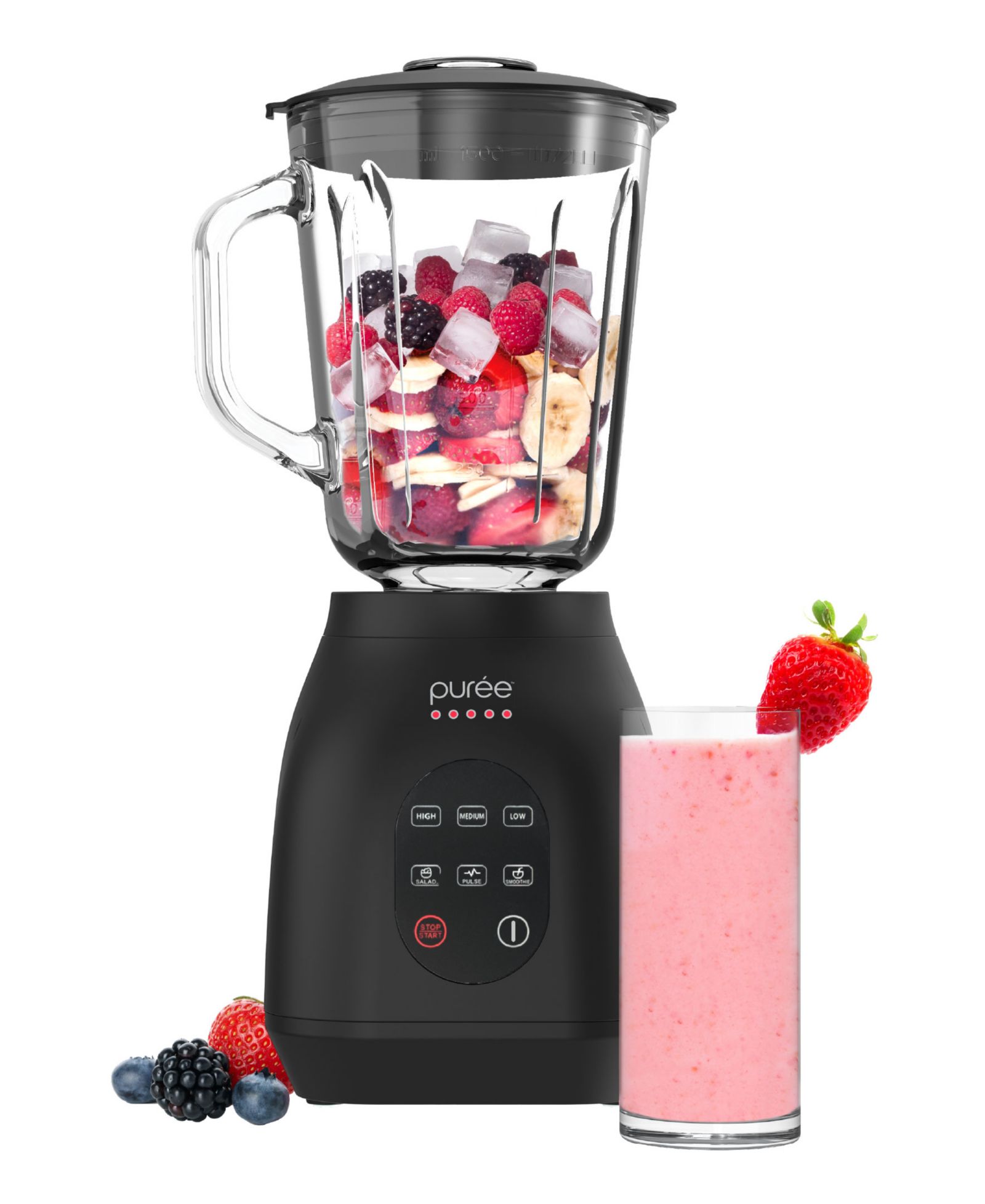 Блендер Tzumi Puree 1.5 Liter LED Touchscreen
