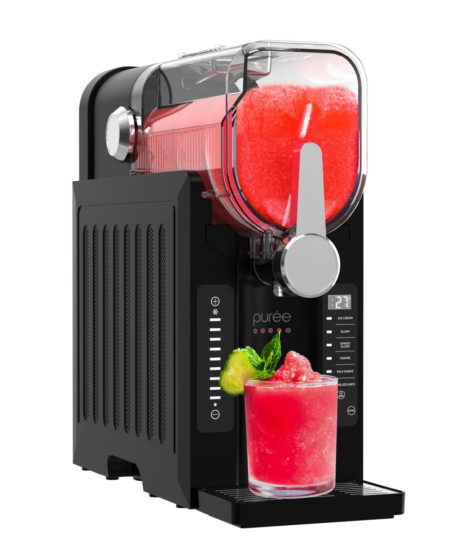 Машина для приготовления слэш-льда и мягкого мороженого Tzumi Puree 2.6-Liter