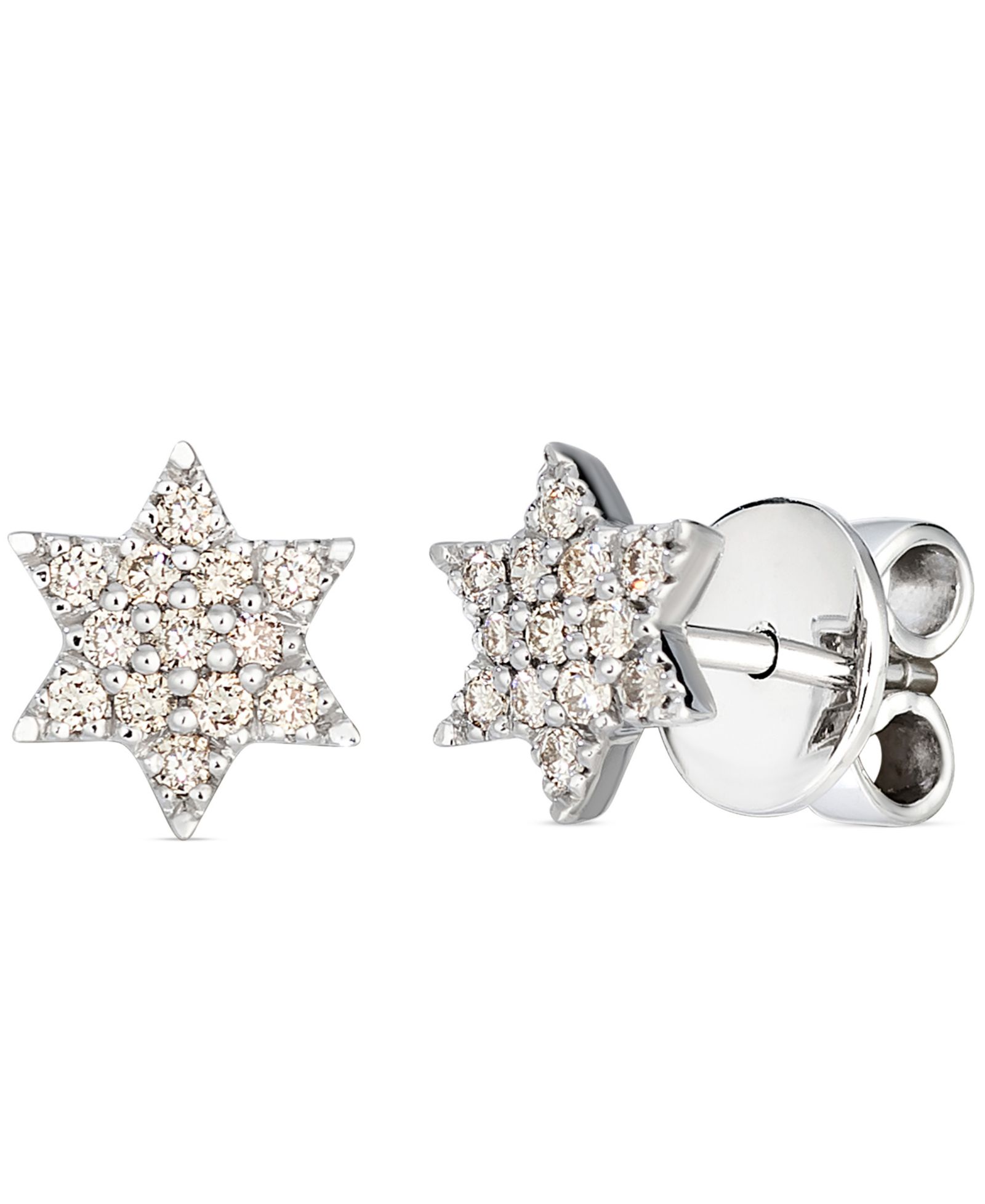 Le Vian Nude Diamond Star Earrings (0.22 ct. t.w.) in 14k Vanilla Gold