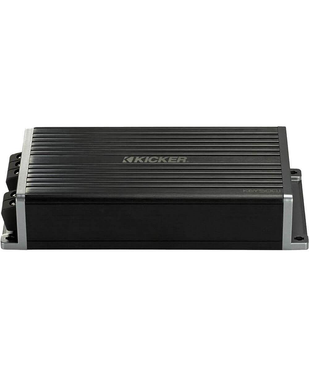 Kicker 47KEY5001 Smart Mono Amplifier 500W Class D Compact Car Audio Amp