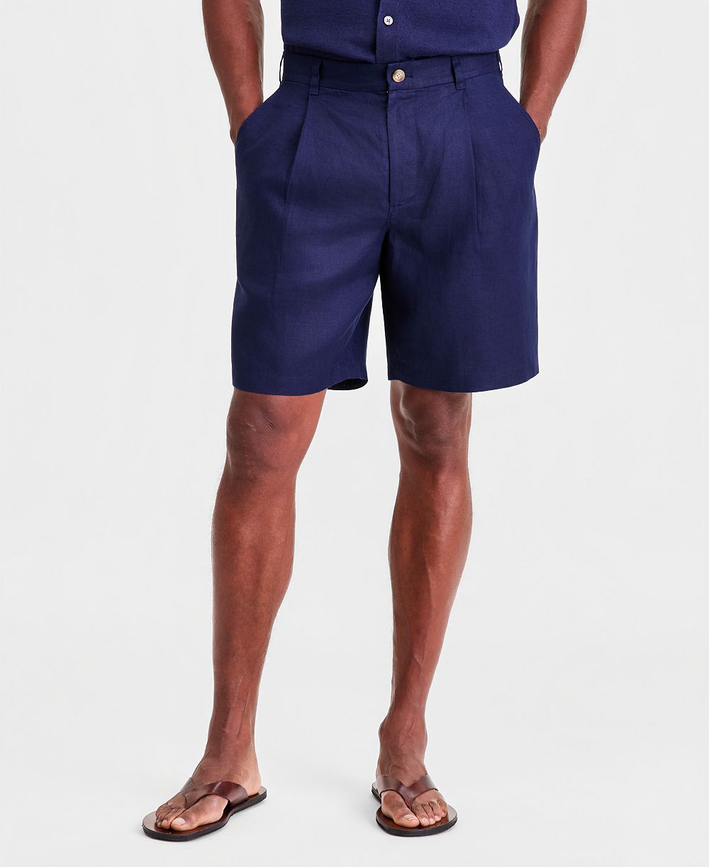 Мужские шорты Club Room Linen Pleated