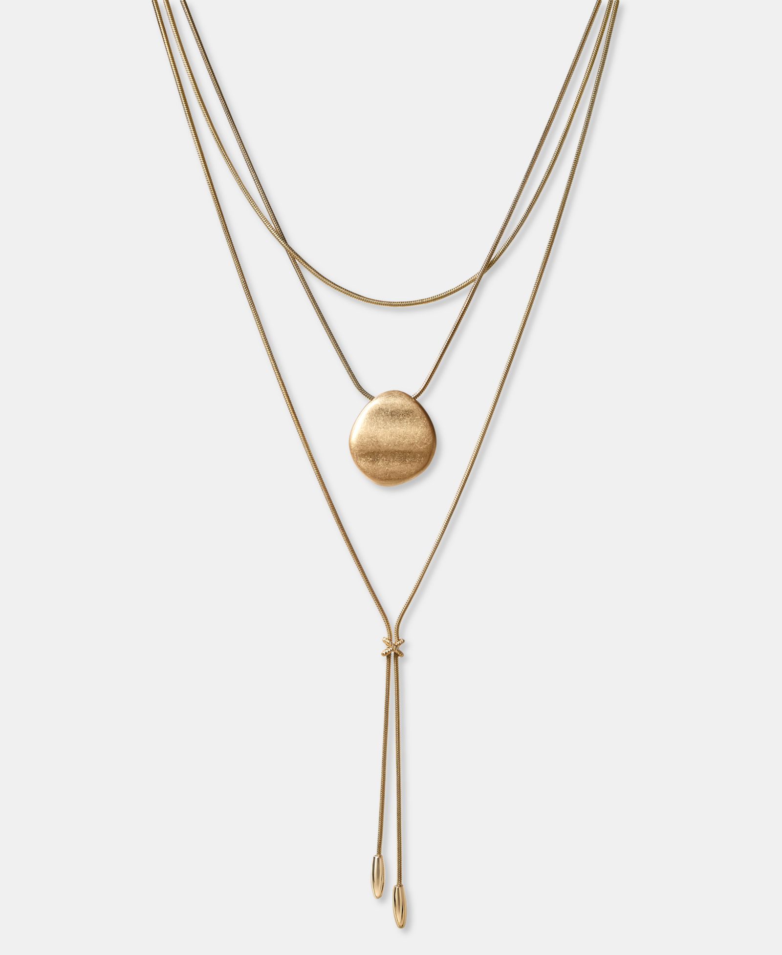 Ожерелье Style & Co Disc & Tassel Layered Lariat, 18" + 3" удлинитель