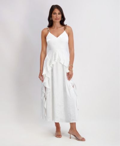 Siena Women's V-Neck Long Dress