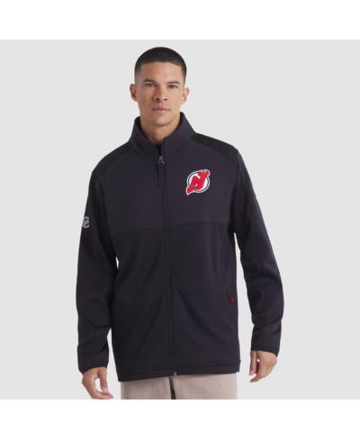 Fanatics Men's Black New Jersey Devils Authentic Pro Rink Full-Zip Jacket