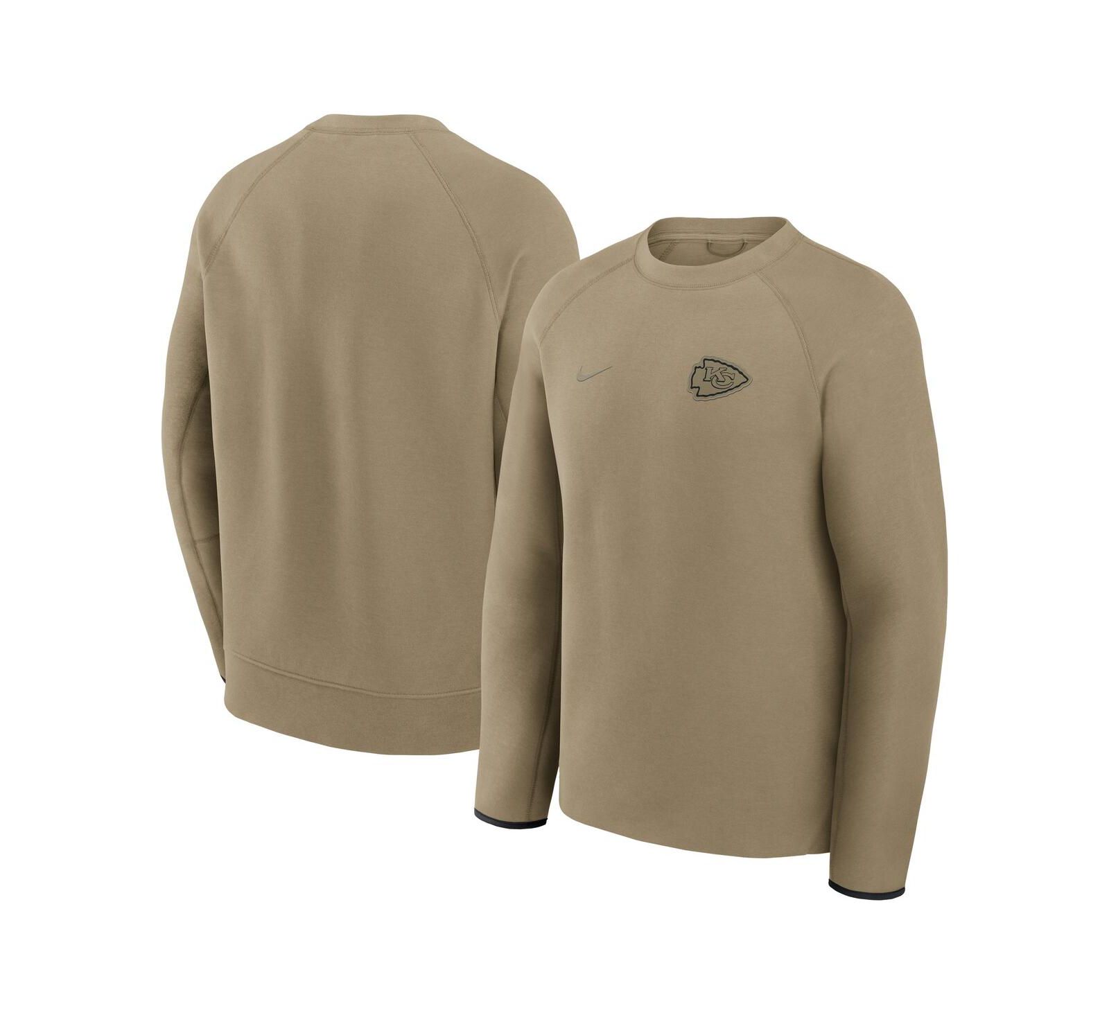 Мужской свитшот Nike Kansas City Chiefs Tech Fleece Raglan