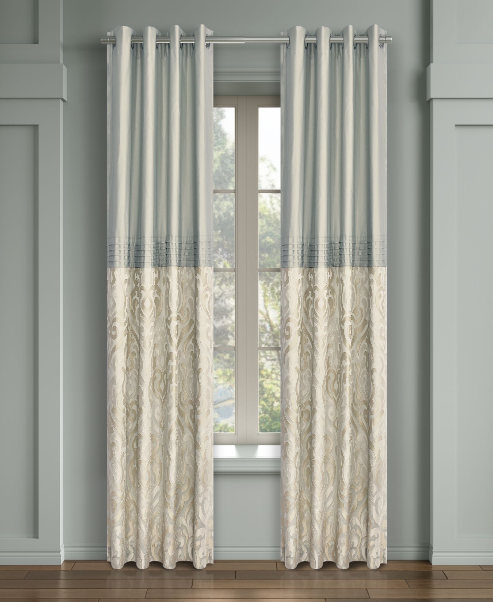 Royal Court Calmfield Grommet Panel Pair, 50" x 84"