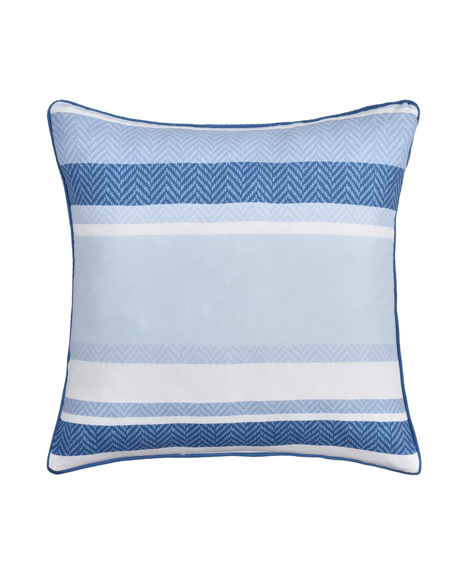 Royal Court Carson Plush Stripe Decorative Pillow, 20" x 20"