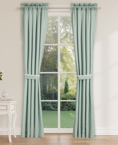 Royal Court Spring Social Window Panel Pair, 41" x 84"