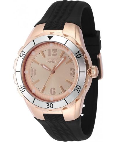 Женские часы Invicta 48854 Angel Quartz PC21 Rose Gold Dial