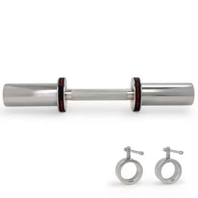 Sunny Health & Fitness Olympic Dumbbell Bar - 16"