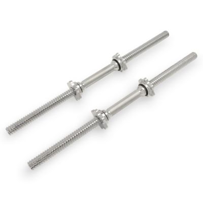 Sunny Health & Fitness 24" Standard Threaded Dumbbell Handle with Star-Lock Collars