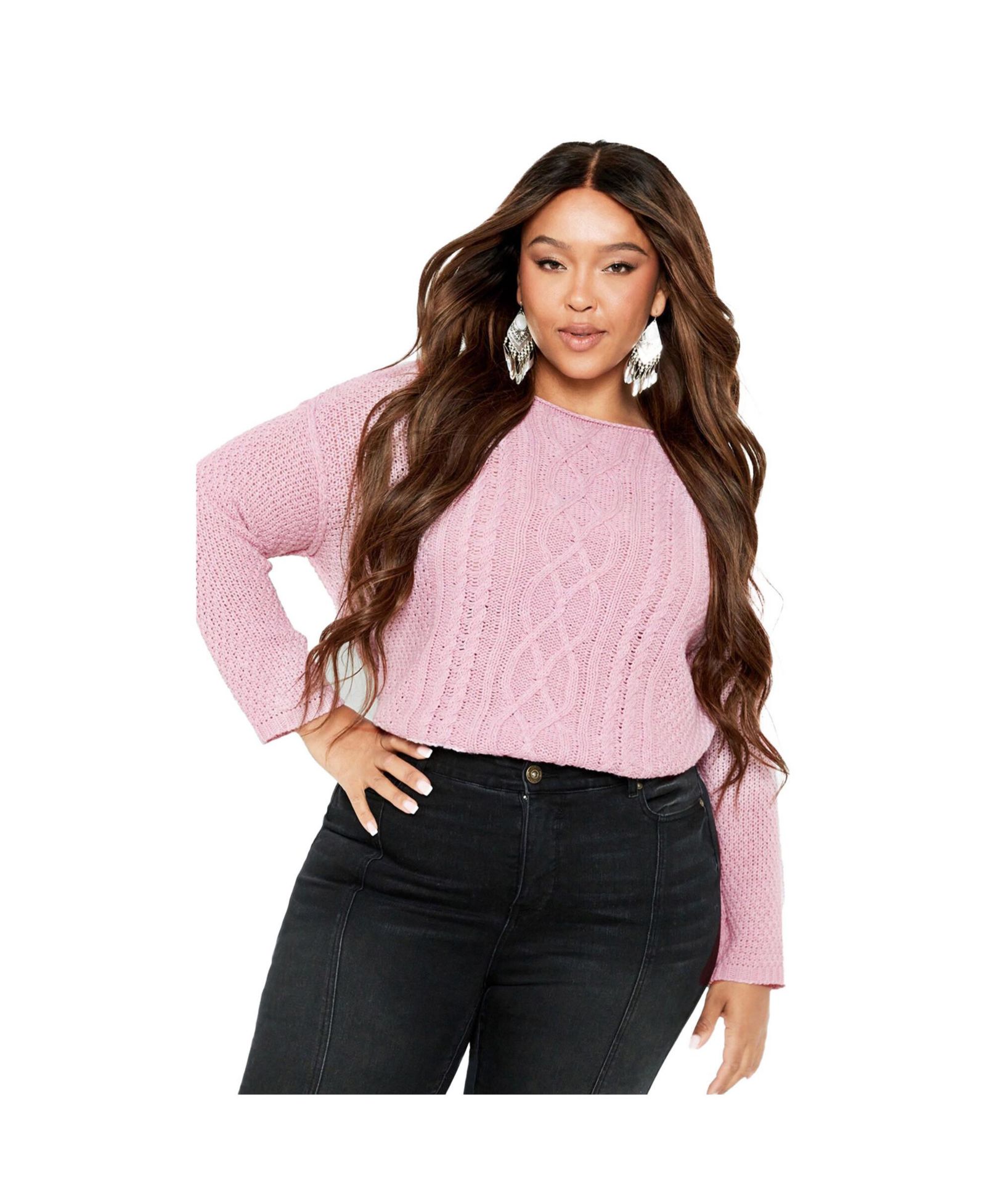 Женский джемпер AVENUE Plus Size Phoenix Sweater