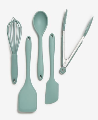 Arch Studio 5 Piece Silicone Utensil Set, Macy's Exclusive