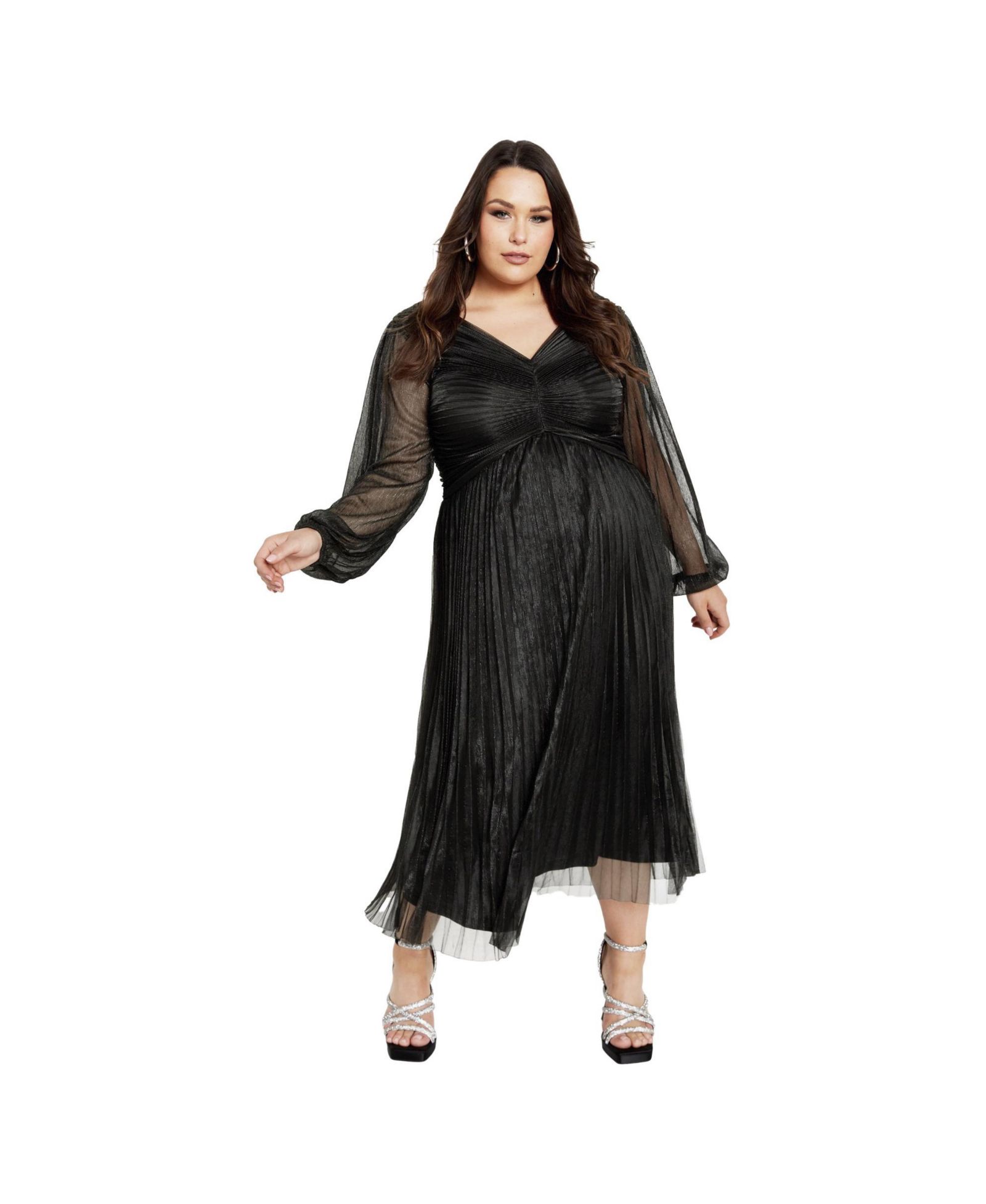 Женское платье Avenue Women's Plus Size Pleated Plisse