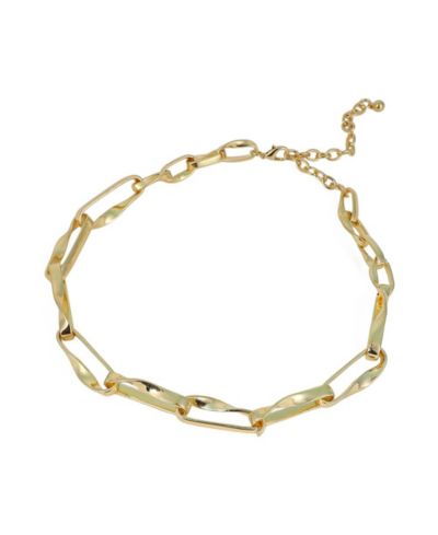 SOHI Women's The Chunky Twirl-Link Chain Necklace - California