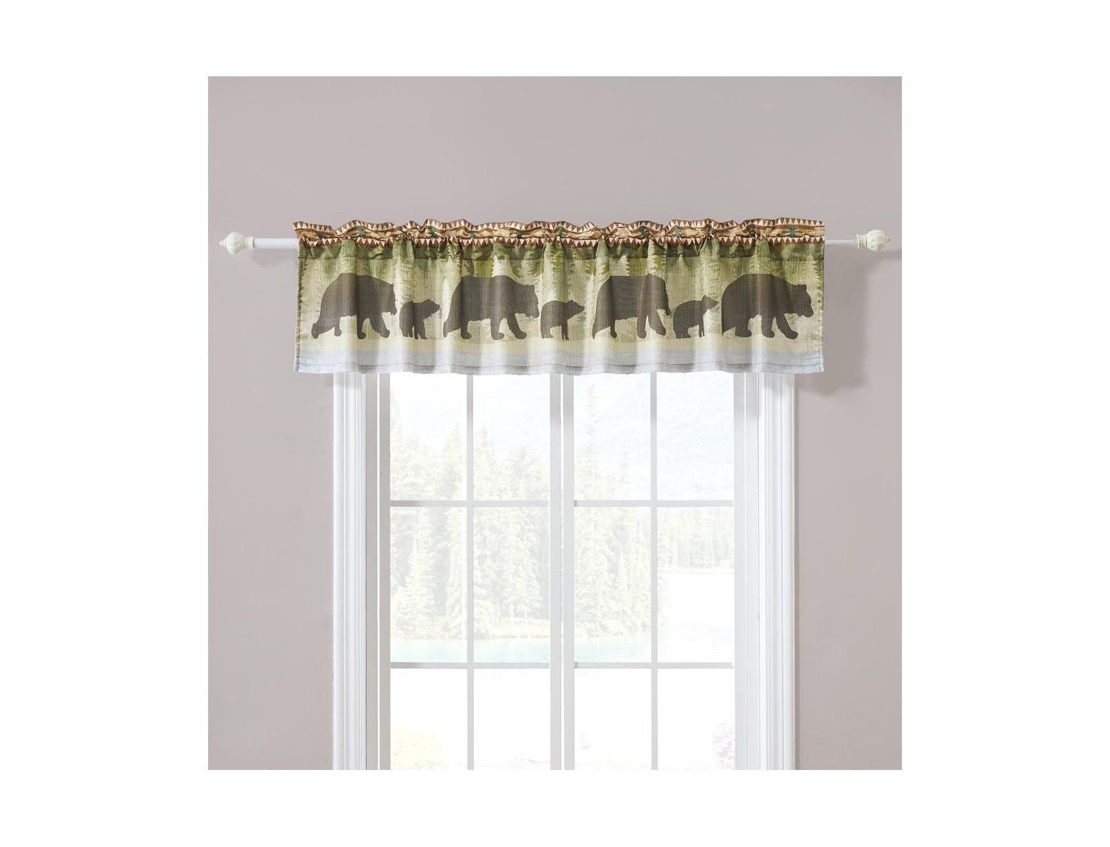 Greenland Home Fashions Greenland Home by The Lake Window Valance