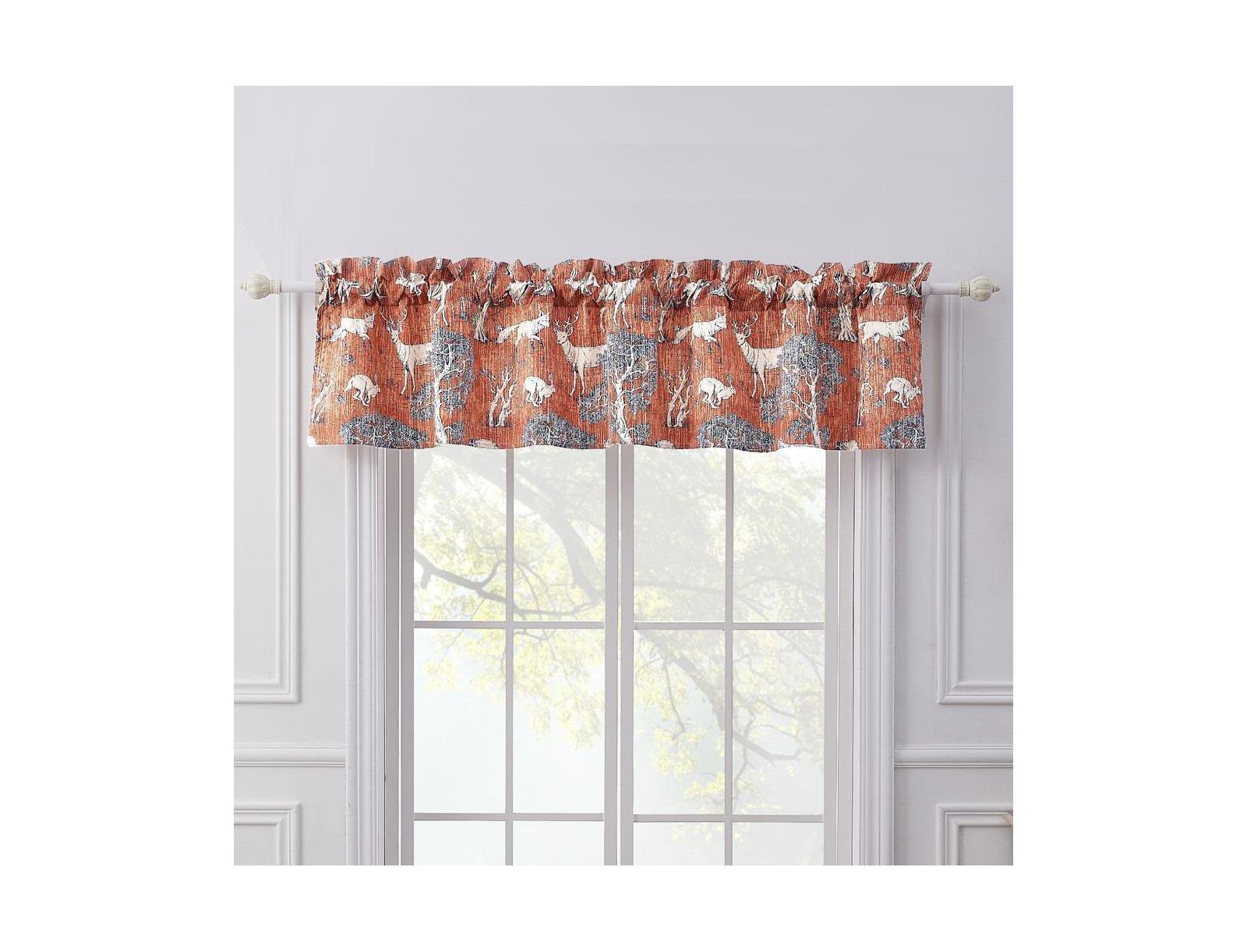 Barefoot Bungalow Greenland Home Fashions Menagerie Window Valance