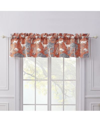Занавеска на окно Barefoot Bungalow Greenland Home Fashions Menagerie