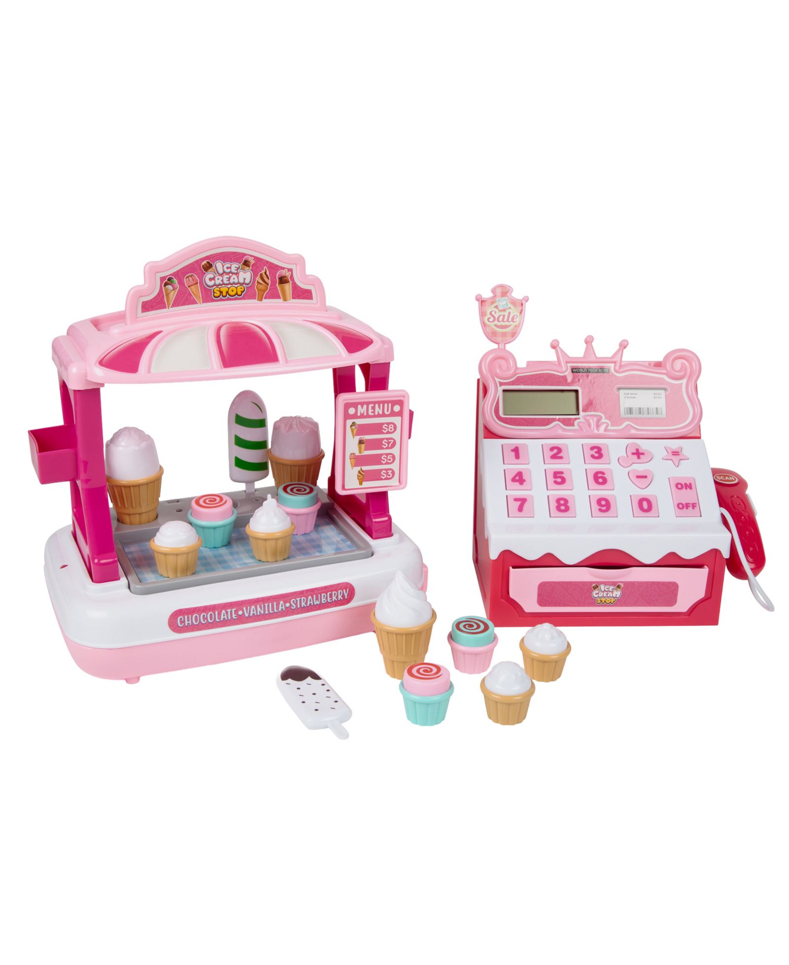 Игровой набор World Tech Toys Ice Cream Shop с кассовым аппаратом