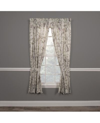 Комплект штор Ellis Curtain Abigail, 2 части, с завязками