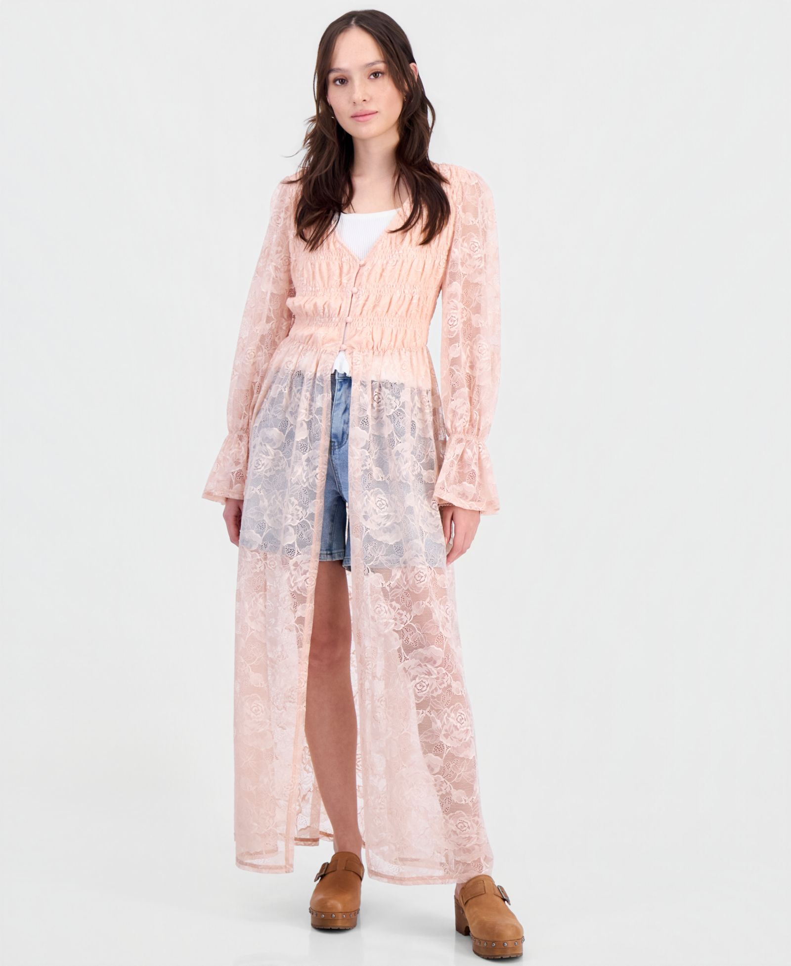 And Now This Women's Lace Duster Jacket, Macy's Exclusive
