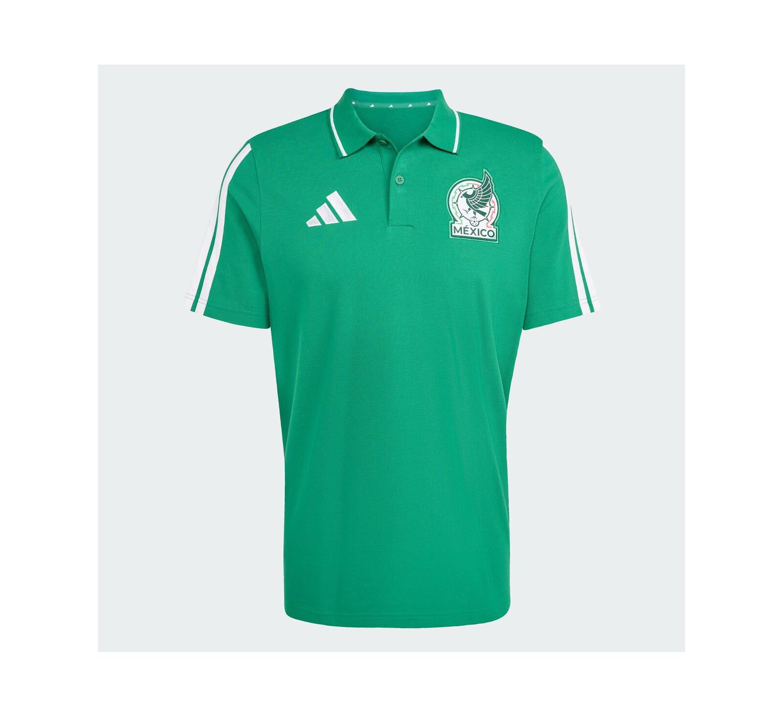 Мужская рубашка-поло Adidas Mexico National Team 2026 World Cup Alphaskin Green