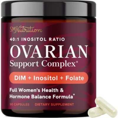SMNutrition Inositol+DIM+Folate Capsules, 90ct