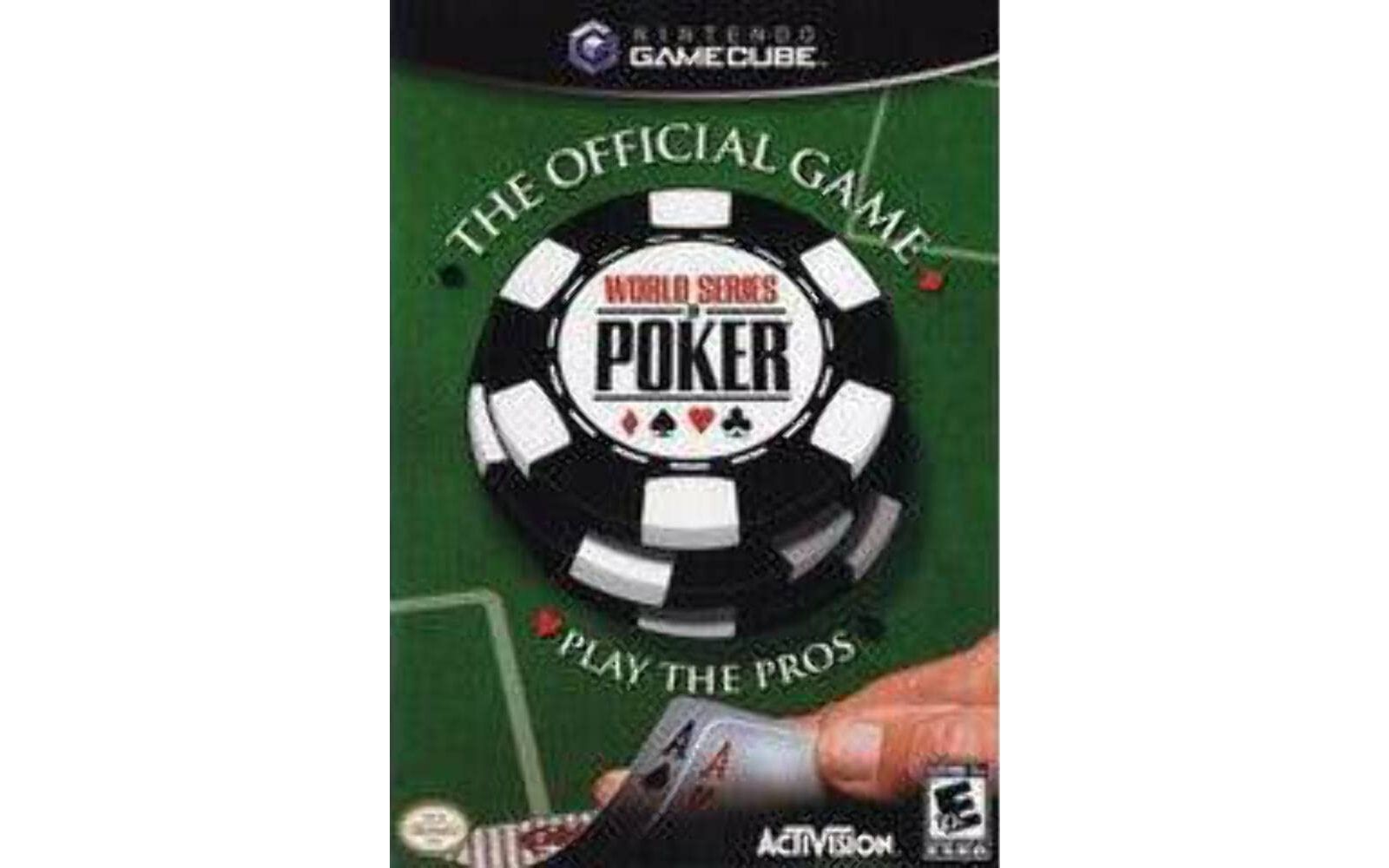 World Series of Poker Character Customization Multiplayer Standard Edition Nintendo GameCube